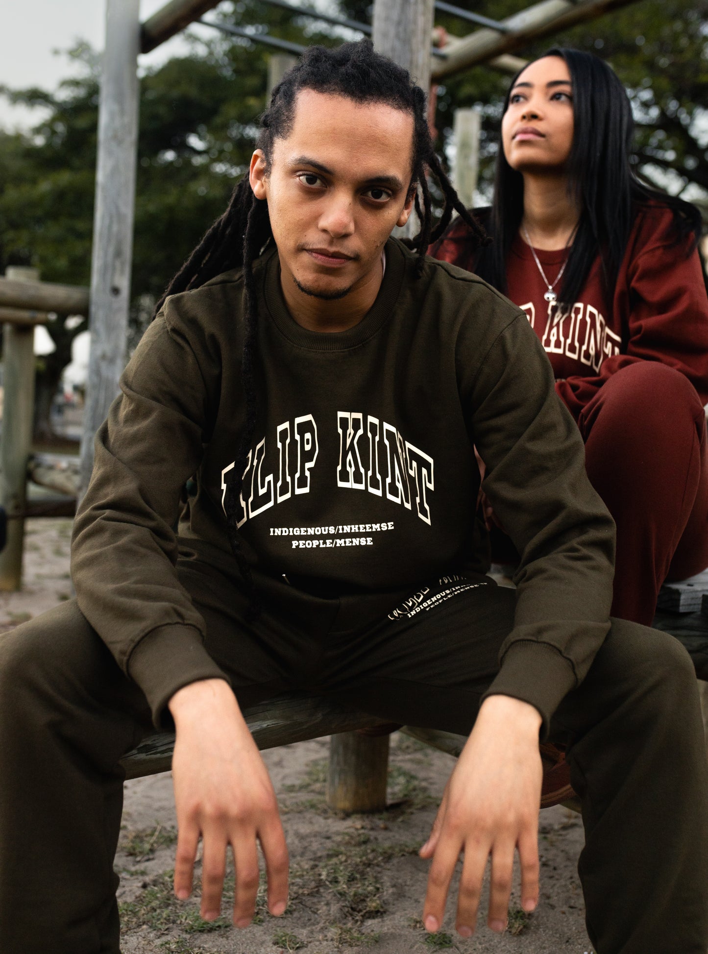 KlipKint Indigenous Crew Top/Sweater