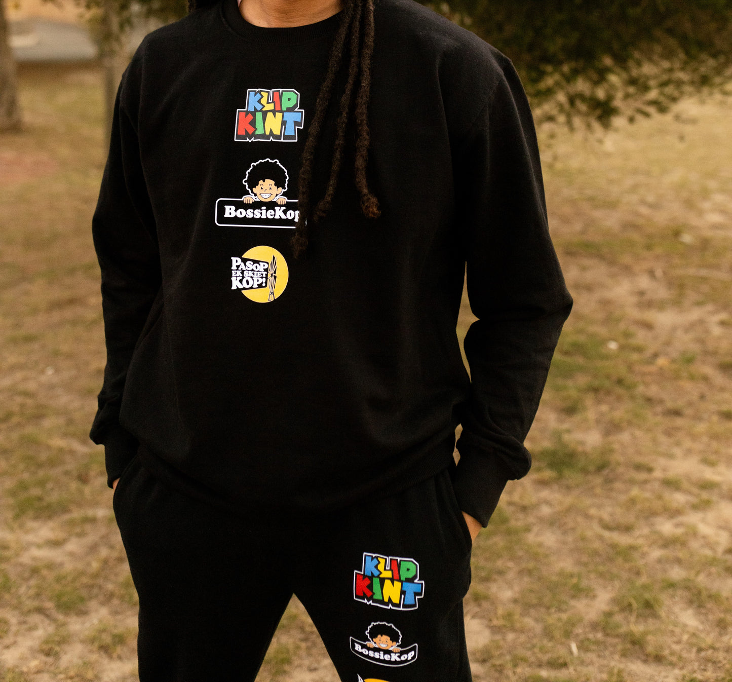 KlipKint Multi-Design Crew Top/Sweater